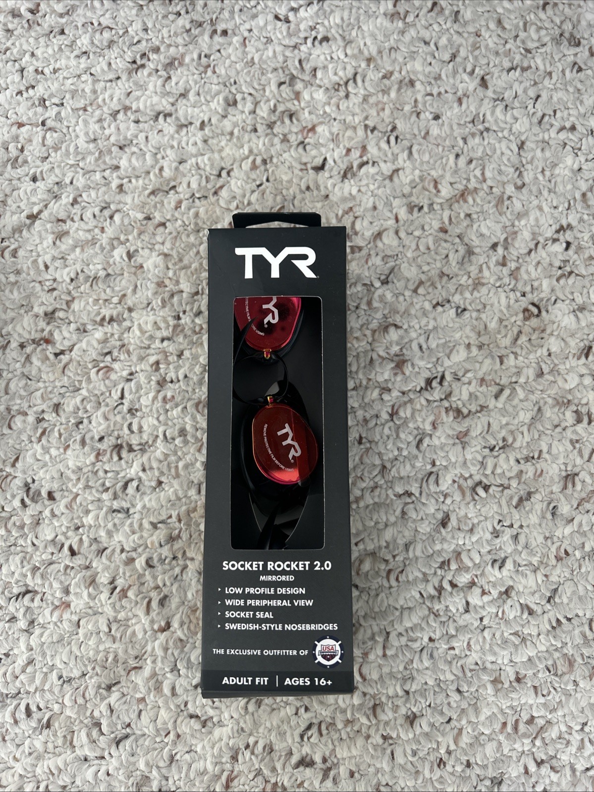 TYR Socket Rocket ll Swim Racing Goggles