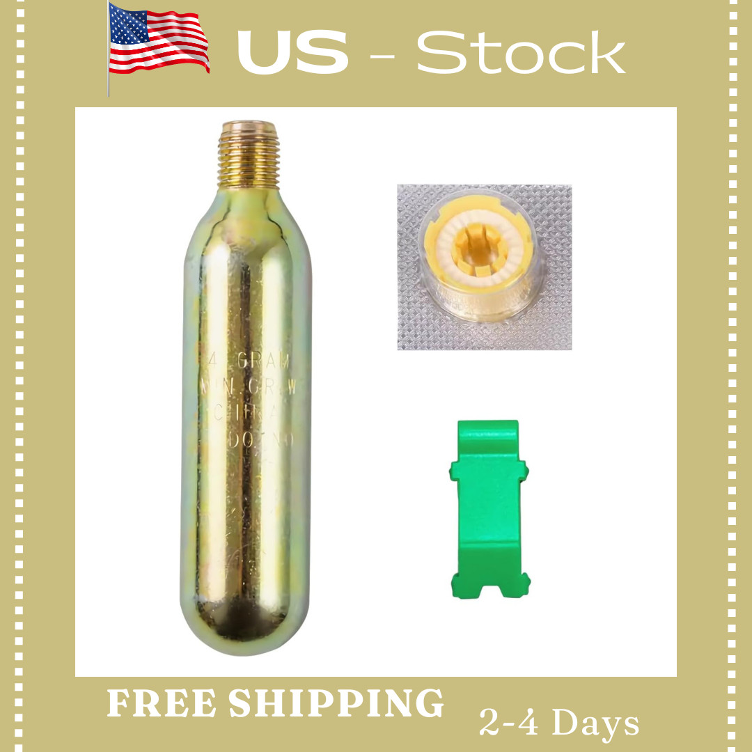 24 Gram CO2 Cartridge Life Jacket Rearming Kit, Auto/Manual PFD, Metal Cartridge