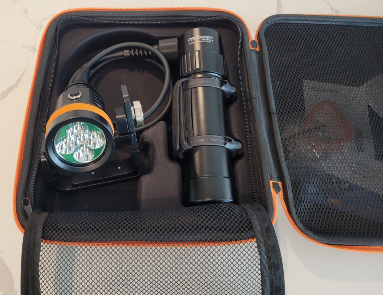 OrcaTorch D630 V2.0 4600 Lumens Canister Light
