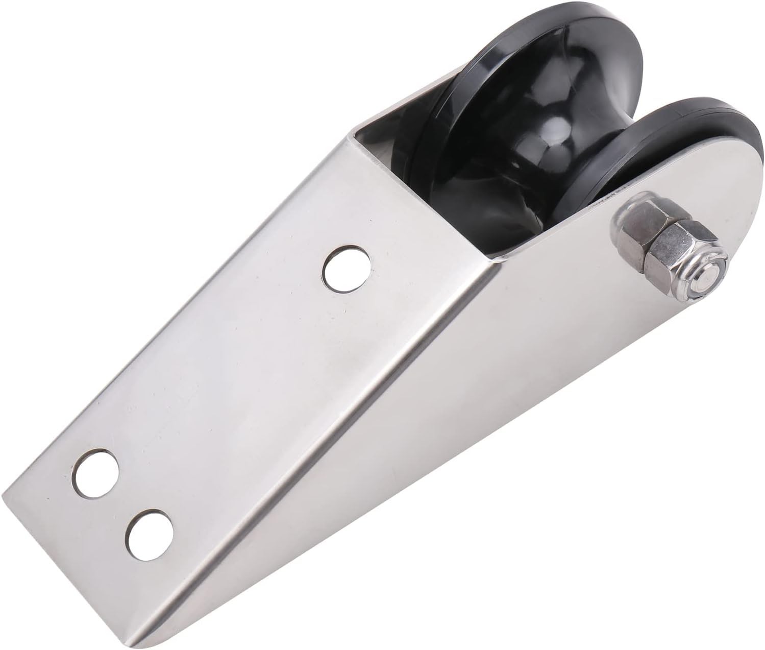 6.5″ Heavy Duty Boat Bow Anchor Rubber Roller 316 Stainless Steel Bracket