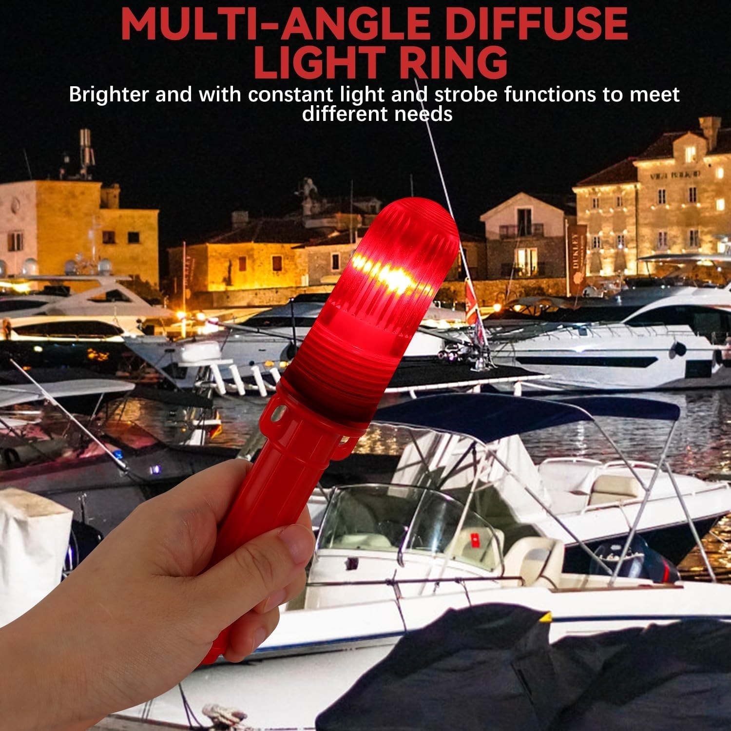 3PCS Boat Flares,Boat Flares Coast Guard Approved Marine, Flares for Fishing Boa