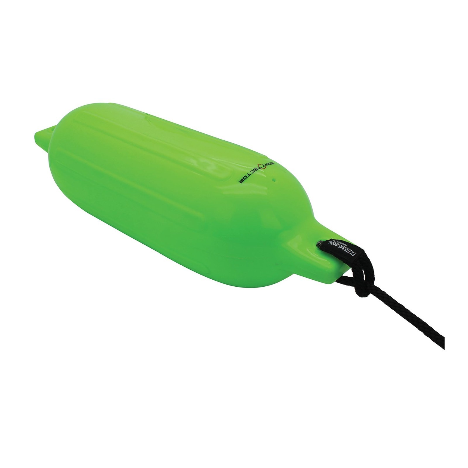 Inflatable Boat Fenders 2-Pack – 4.5″ x 16″, Neon Green, Durable Protection