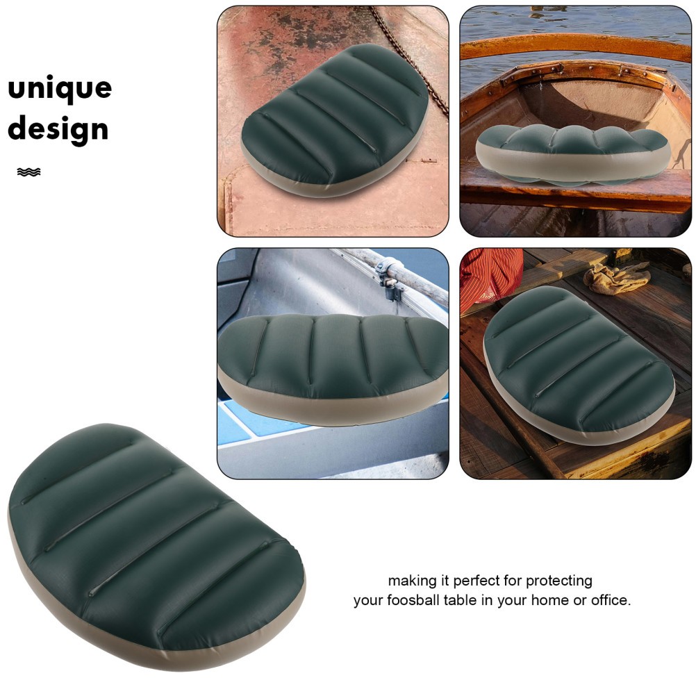 PVC Inflatable Boat Seat Cushion All-Purpose Fit Ergonomic Comfortable Pad