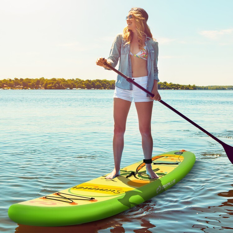 Foldable Portable Inflatable Stand up Paddle Board Sup Board Accessories w/Fins