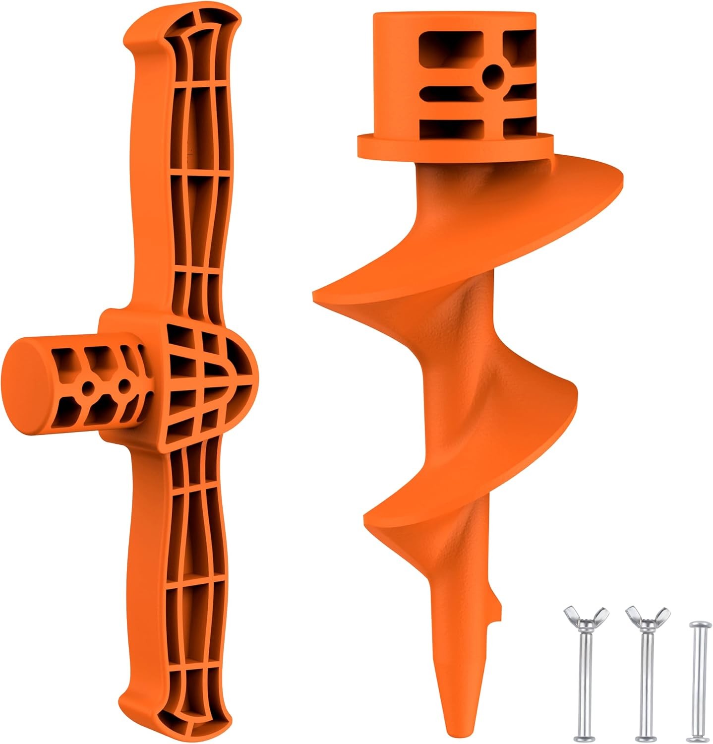 Sand Dock Auger Kit for PVC Sandbar Anchors, Fits 1.5″ SCH 40 PVC Tubing (ID 1.5