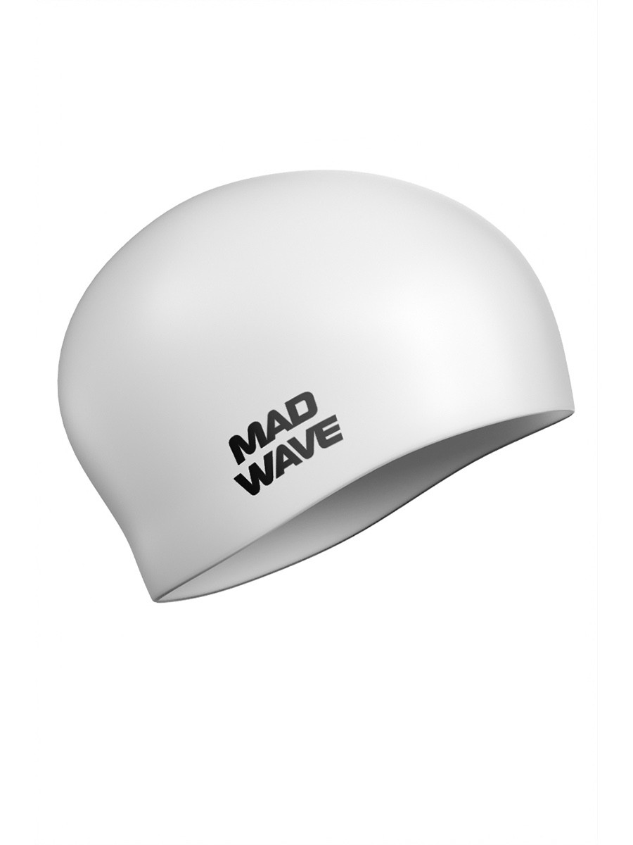 MAD WAVE – CUFFIA SILICONE – LONG HAIR – M051101002W – WHITE