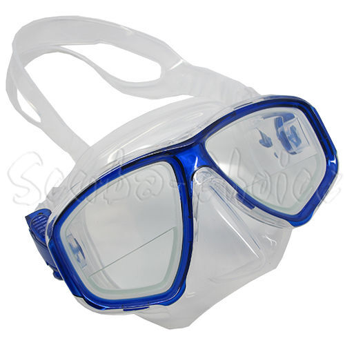 Palantic M36 Blue RX Farsighted Gauge Reader Lenses Dive/Snorkeling Mask
