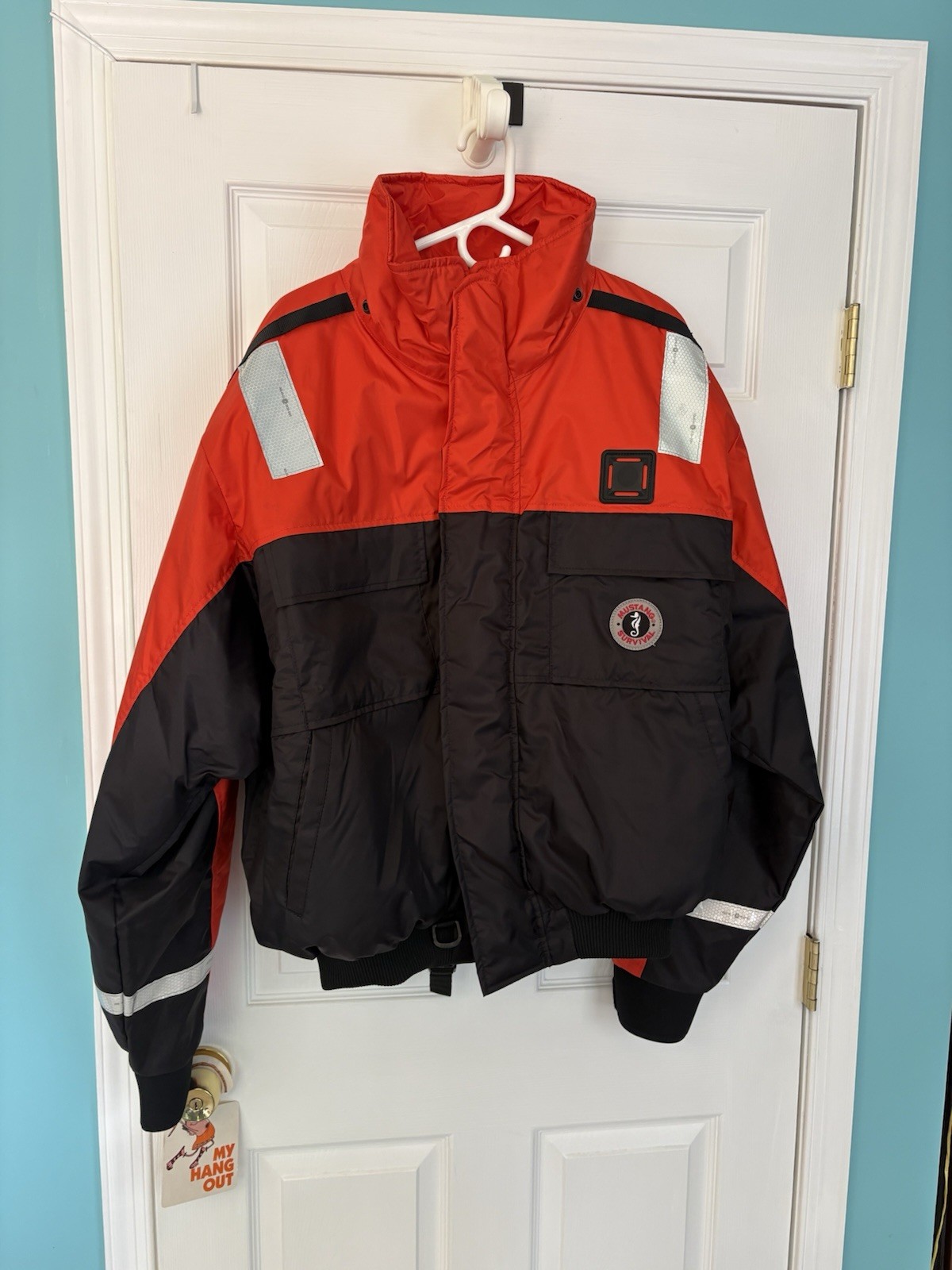 Mustang Survival Float Coat Jacket Adult XXX-Large MJ6214 ORANGE