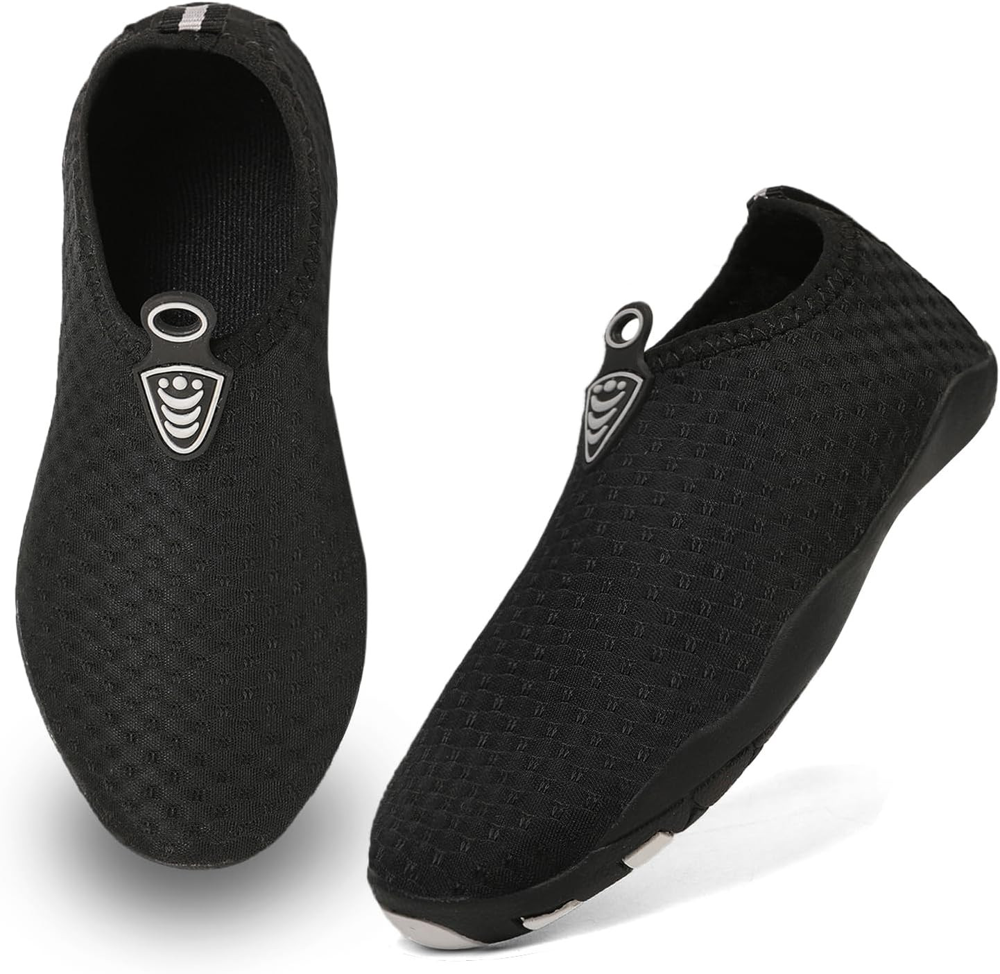 QPT Water Shoes for Toddler Kids Boys Girls Barefoot Aqua Socks Quick-Dry Beach