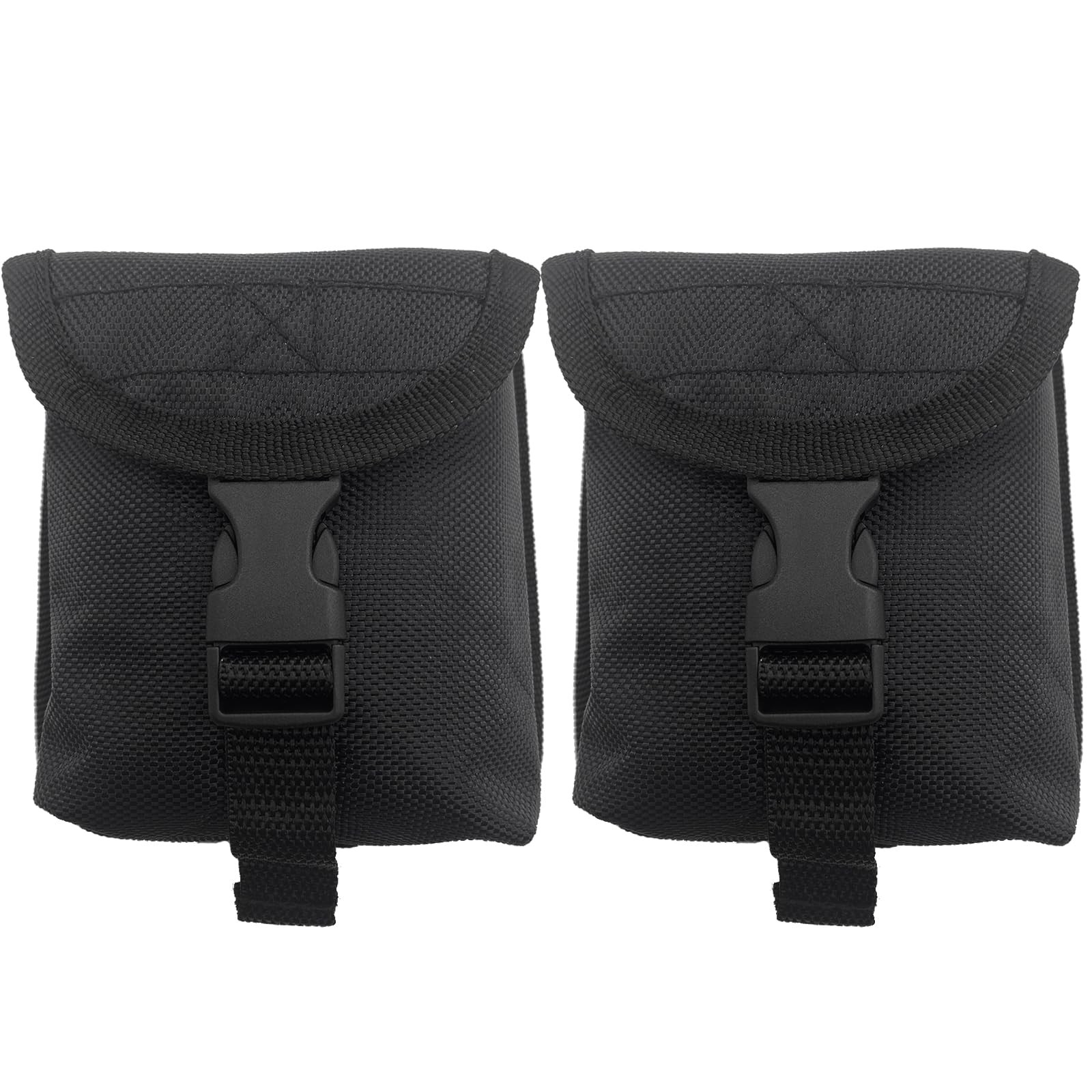 “Scuba Diver Trim Weight Pocket – Nylon Belt Bag with Quick Release – 5LB Pair”
