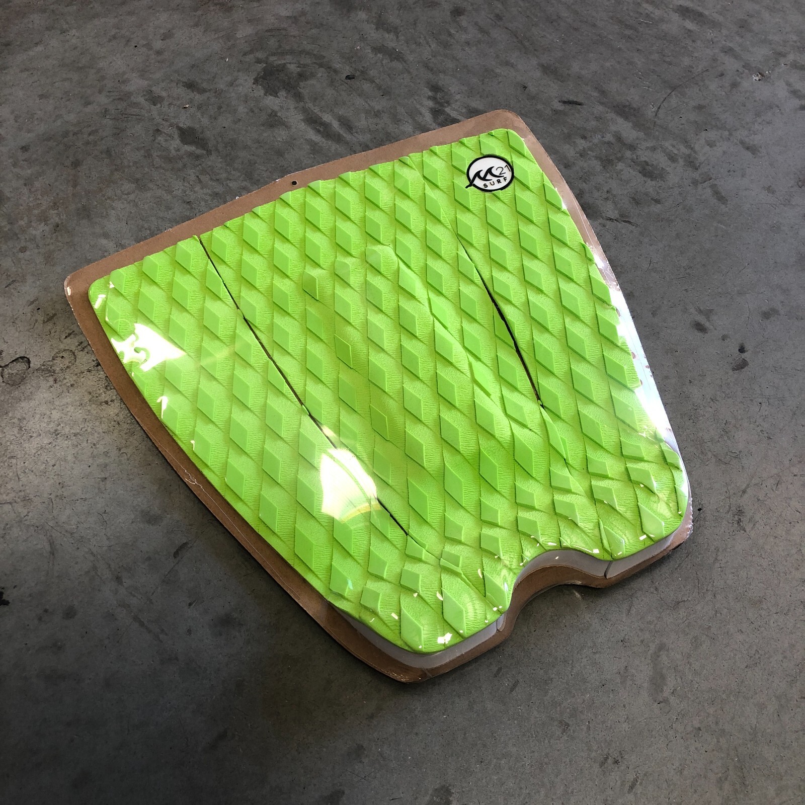 Surfboard Traction Pad – 3 Piece Diamond Green M21 | Skimboard | Shortboard