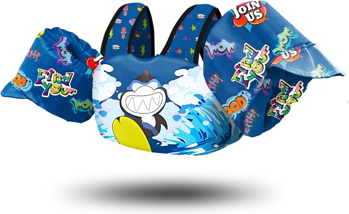 Kids Swim Vest Life Jacket for 30-55 Pounds Boys and Girls 2-7 Toddler Floaties