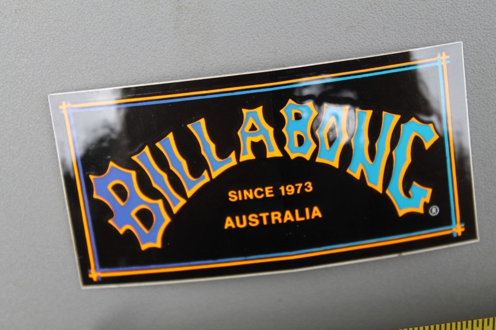 Billabong Surfboards Purple Neon Orange Green OG 80’s B8 Vintage Surfing STICKER