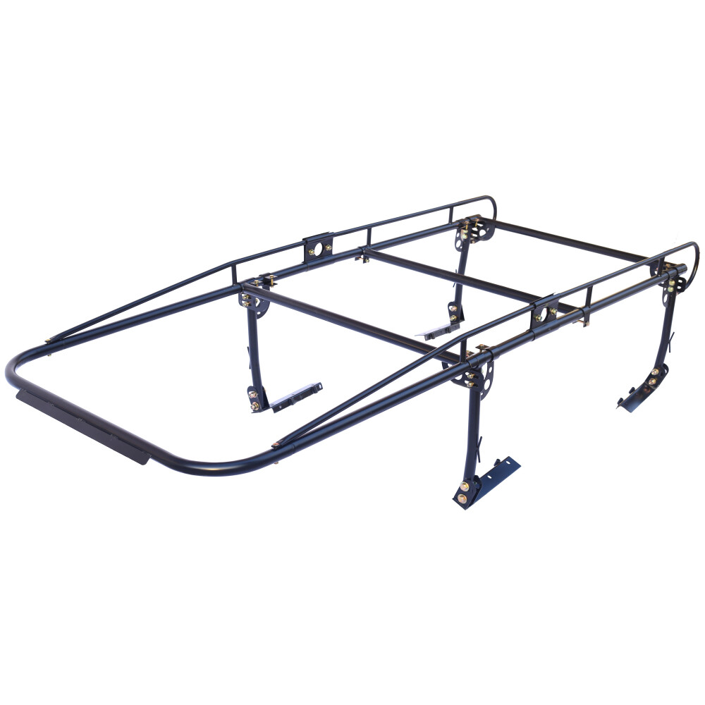1000 LBS Adjustable Truck Contractors Rack Ladder Pickup Kayak Lumber Rack Side