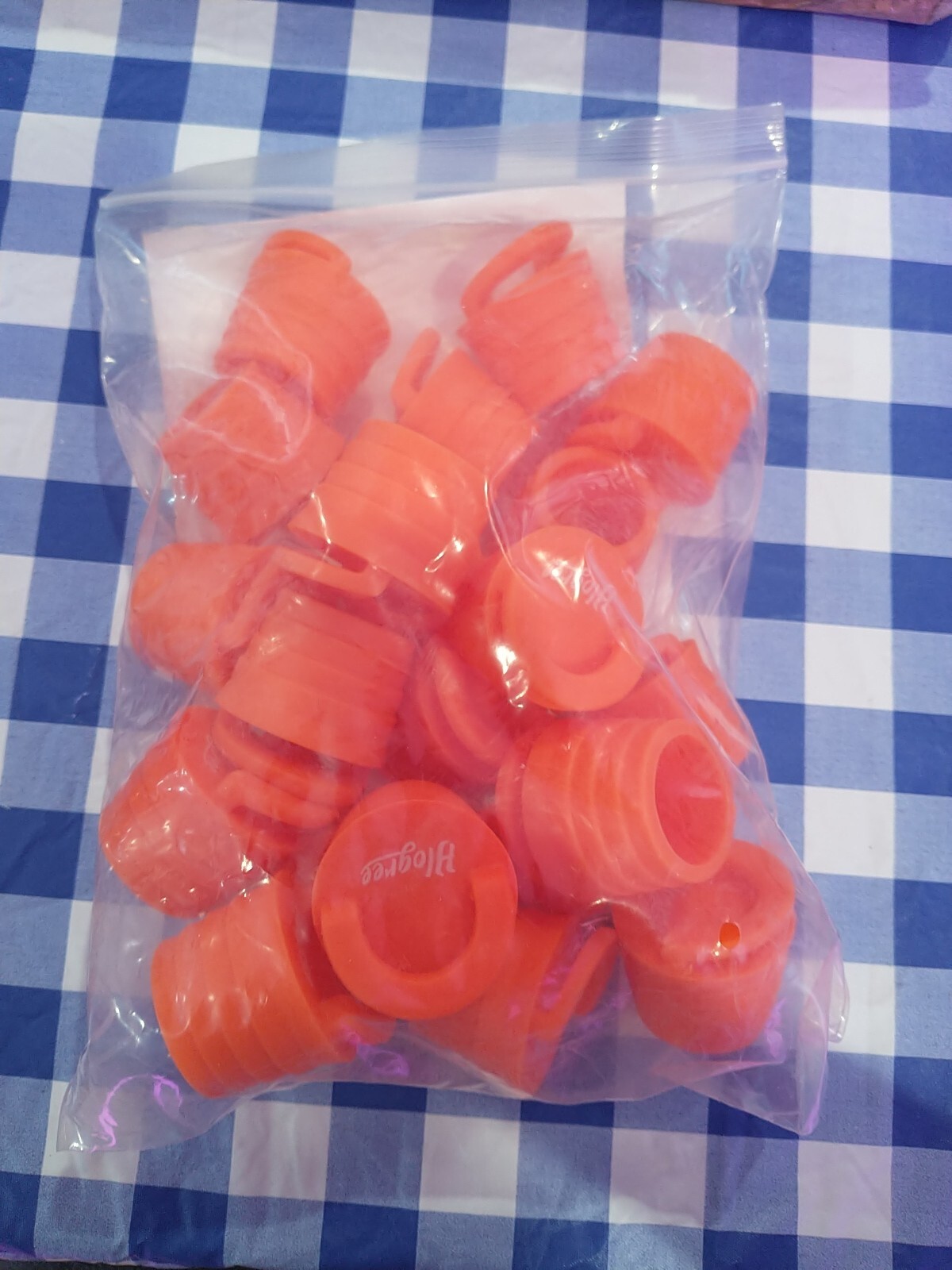 HLOGREE (21 PCS) Scupper Hole Plugs for Kayak, Orange Kayak Scupper Plug