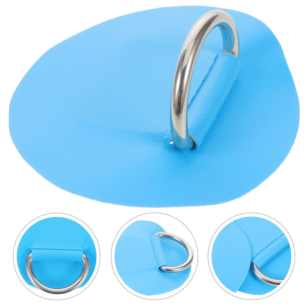 6 Pcs Kayaking Elastic Ring Inflatable Paddle Board Rings Canoe Fixing Clip