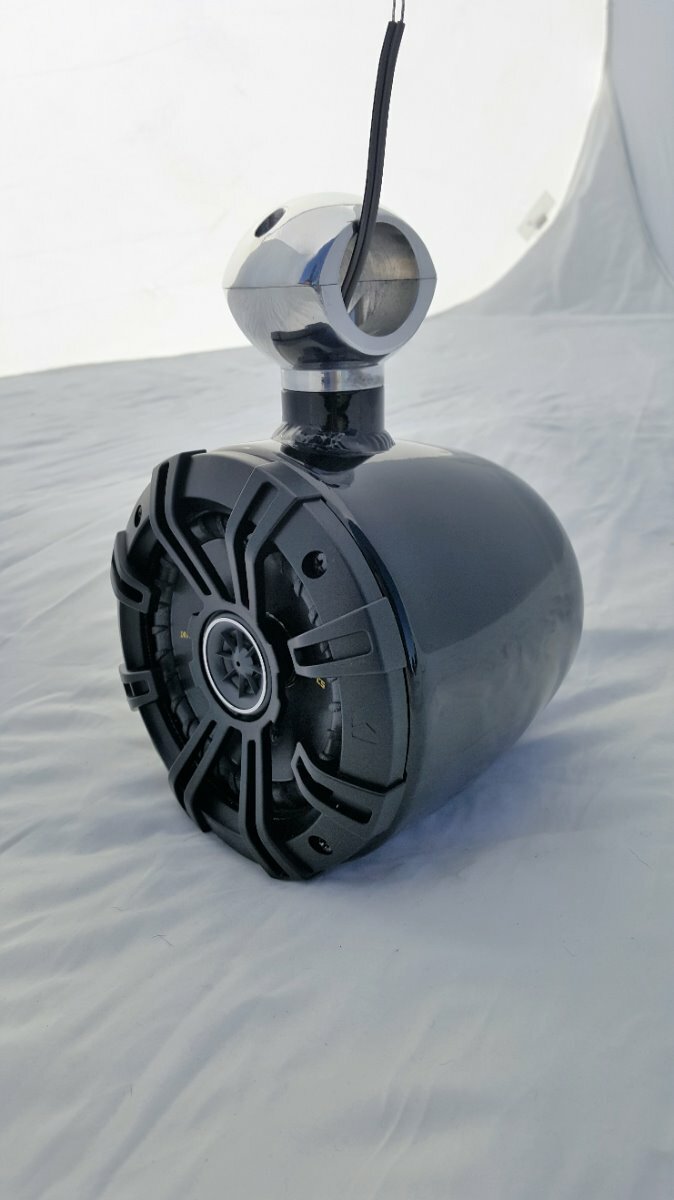 Kicker 5.25 Harley Motorcycle Crash Bar Speakers,Stereo System,Highway Bars,Pod