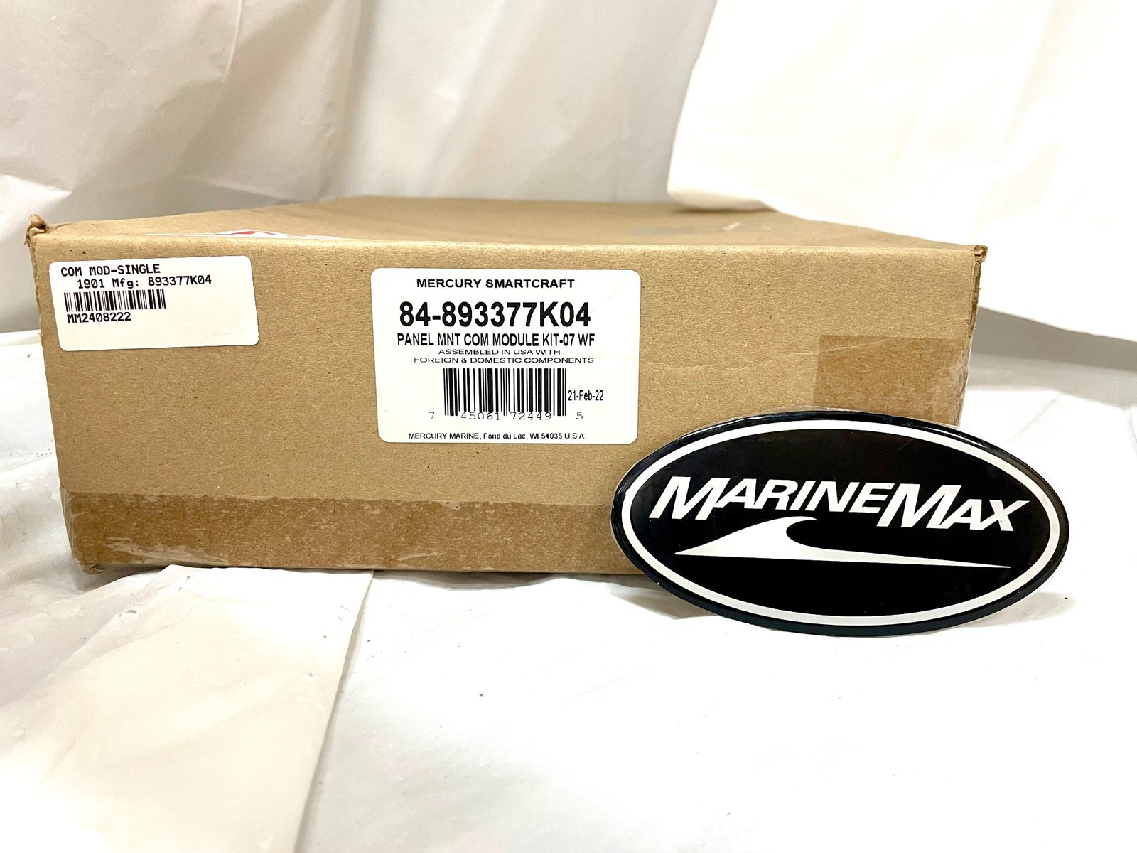 Mercury Command Module Panel Mount Kit – 84-893377K04 (NAP)