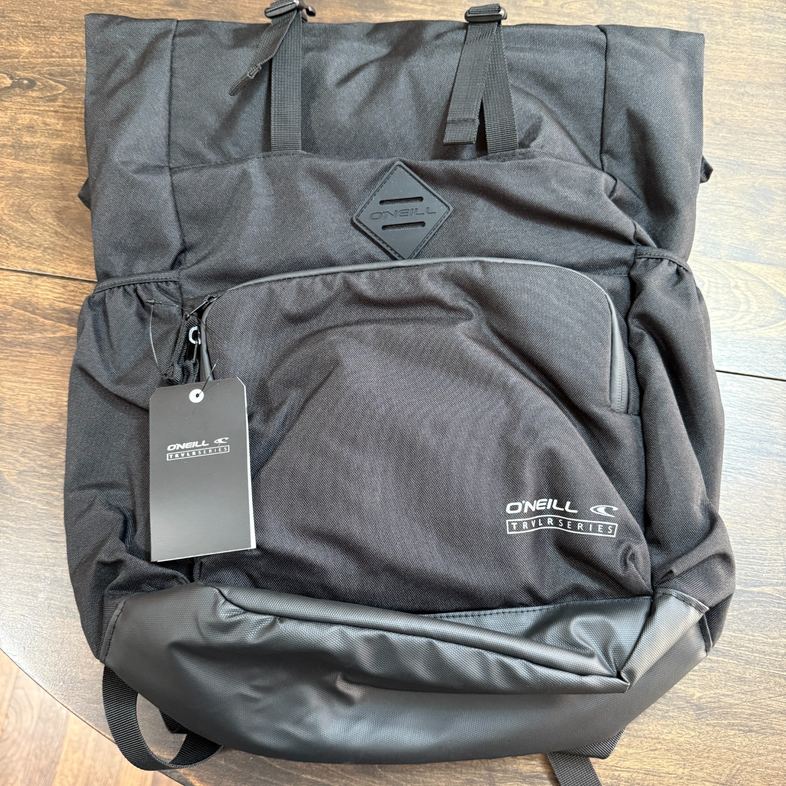 O’NEILL STRIKE TRAVELER BACKPACK 28L BLACK WATER RESISTANT, SURF, RAFTING, KAYAK