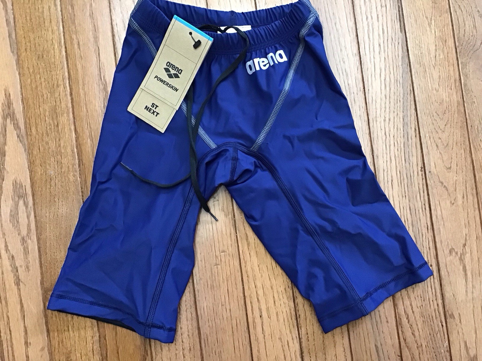 *NWT* ARENA Powerskin SZ 26 ST Next Men’s Racing Jammer Swimsuit Navy (T3-13)