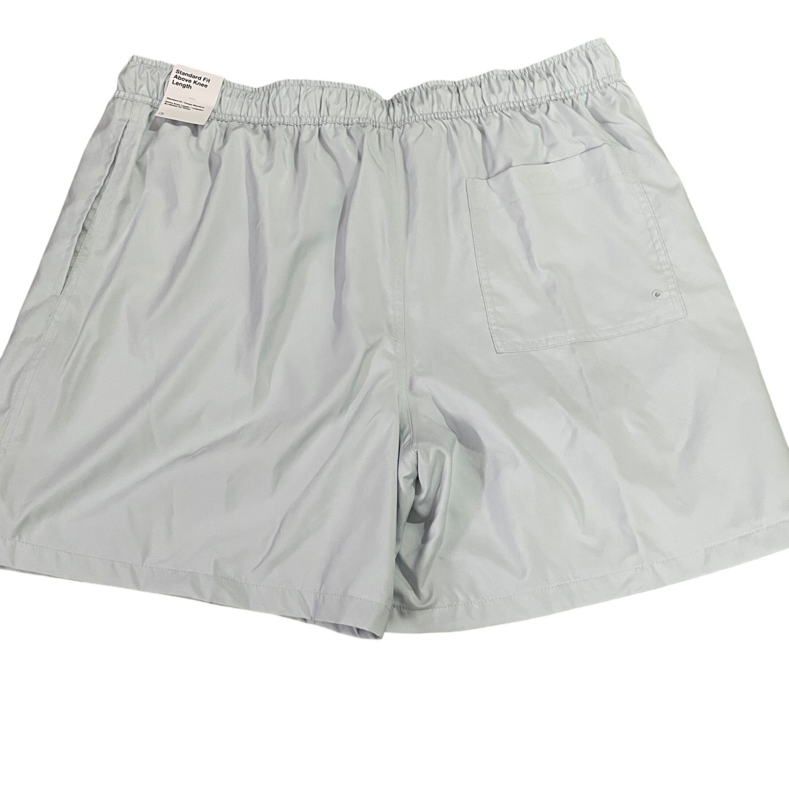 Nike Men’s Swim Trunks XL Light Blue Board Shorts Mesh Lined Quick Dry NWT