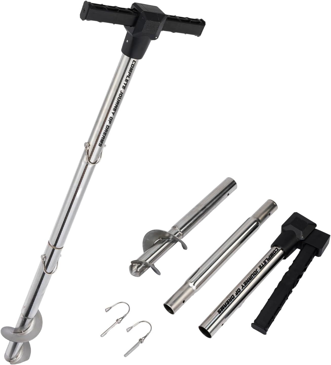 KEMIMOTO Jet Ski Anchor Boat Shallow Water Anchor Pole for Kayak Pontoon PWC Kit