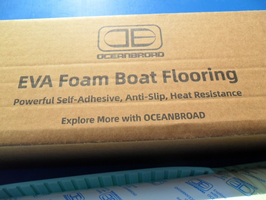 New Oceanbroad EVA Foam Flooring Boat, Pool, Dock, 96″ x 38″ Mint Green