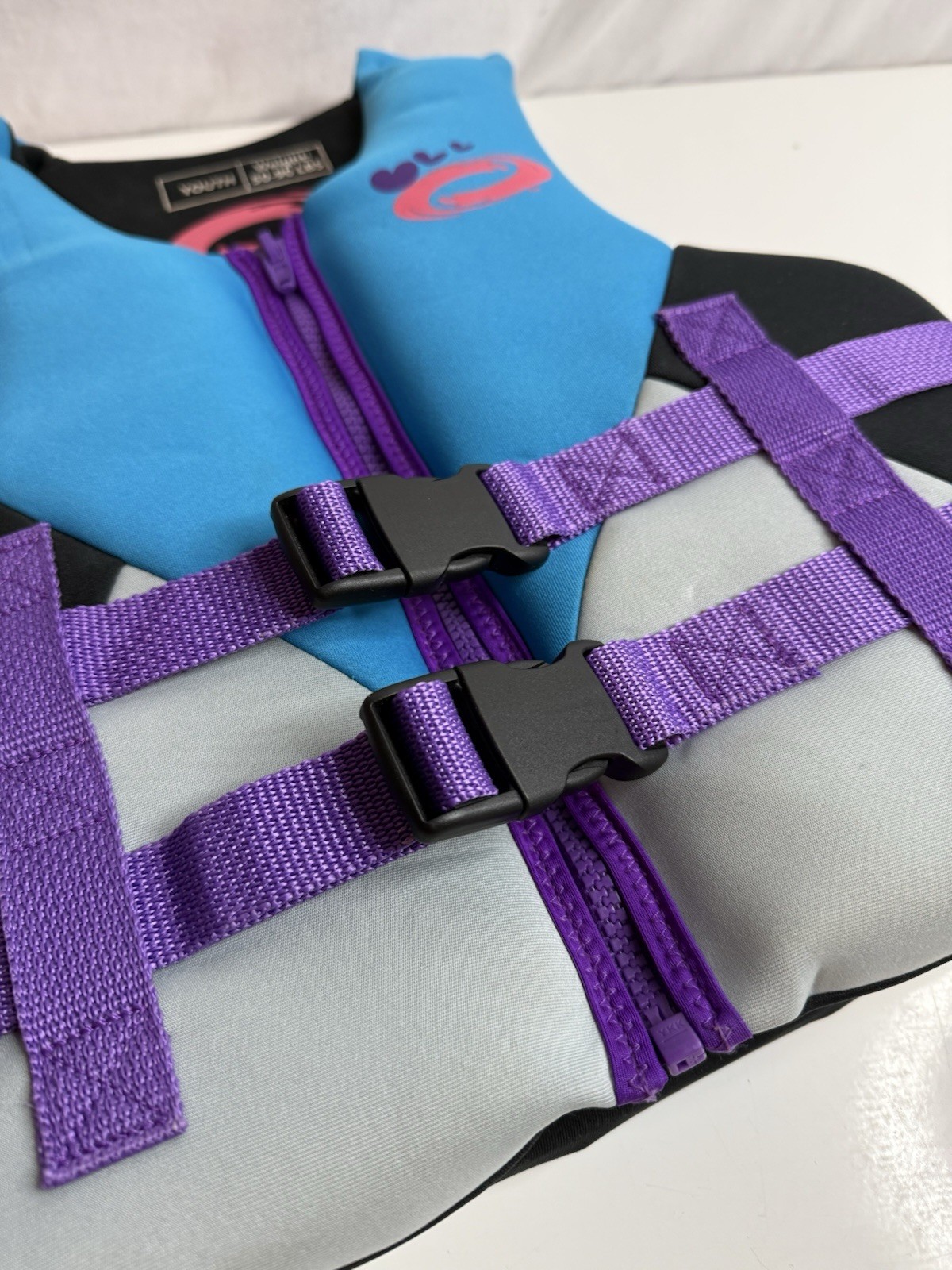 O’rageous Neoprene Life Jacket Vest Youth 50-90 Pounds VY-001 USCG Approved