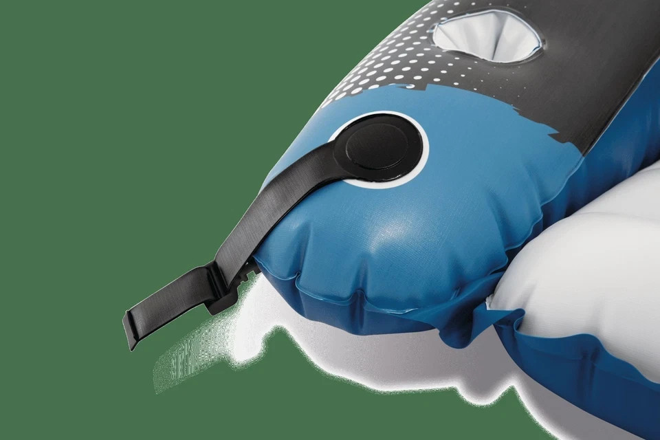 Intex Inflatable River Run Lounge Water Float Seat w/ Quick Connects Pool Lake