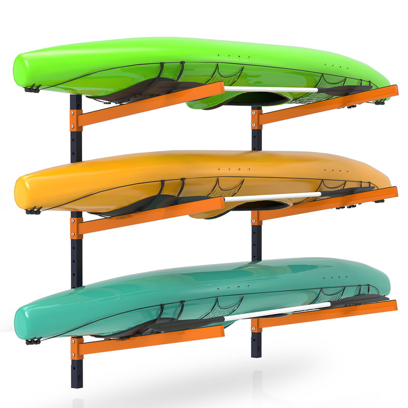 Uokrr Kayak Storage Rack Wall Mount Kayak Racks For Indoor Outdoor Storage