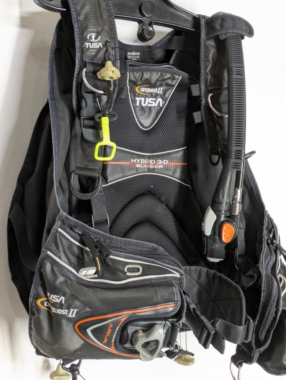 TUSA Conquest II A.P.A. Scuba Dive Weight Integrated BCD Jacket BC BCJ XS, Small