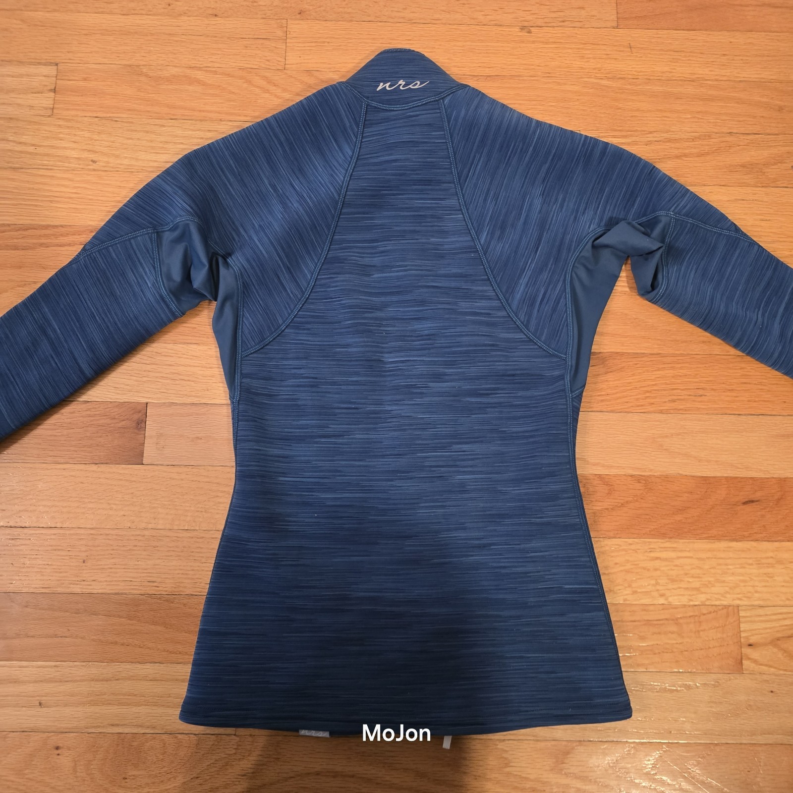 NRS Women Hydroskin 0.5 Long Sleeve Shirt Moroccan Blue XS X-Small Excellent Con