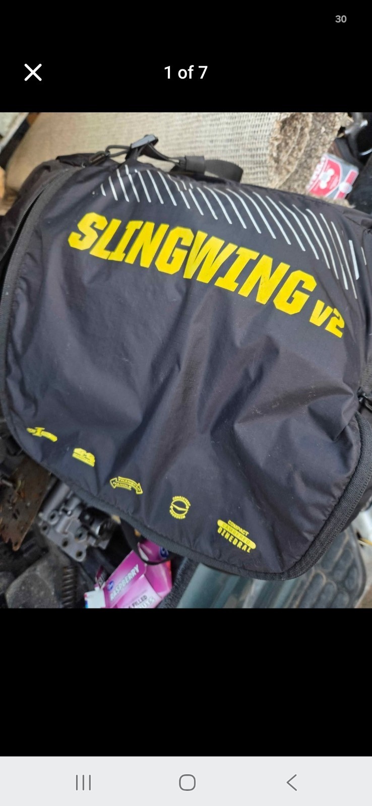 Slingshot Slingwing V2 4.4 Inflatable Wing Foil Wing w/ Bag & Leash (BRAND NEW)