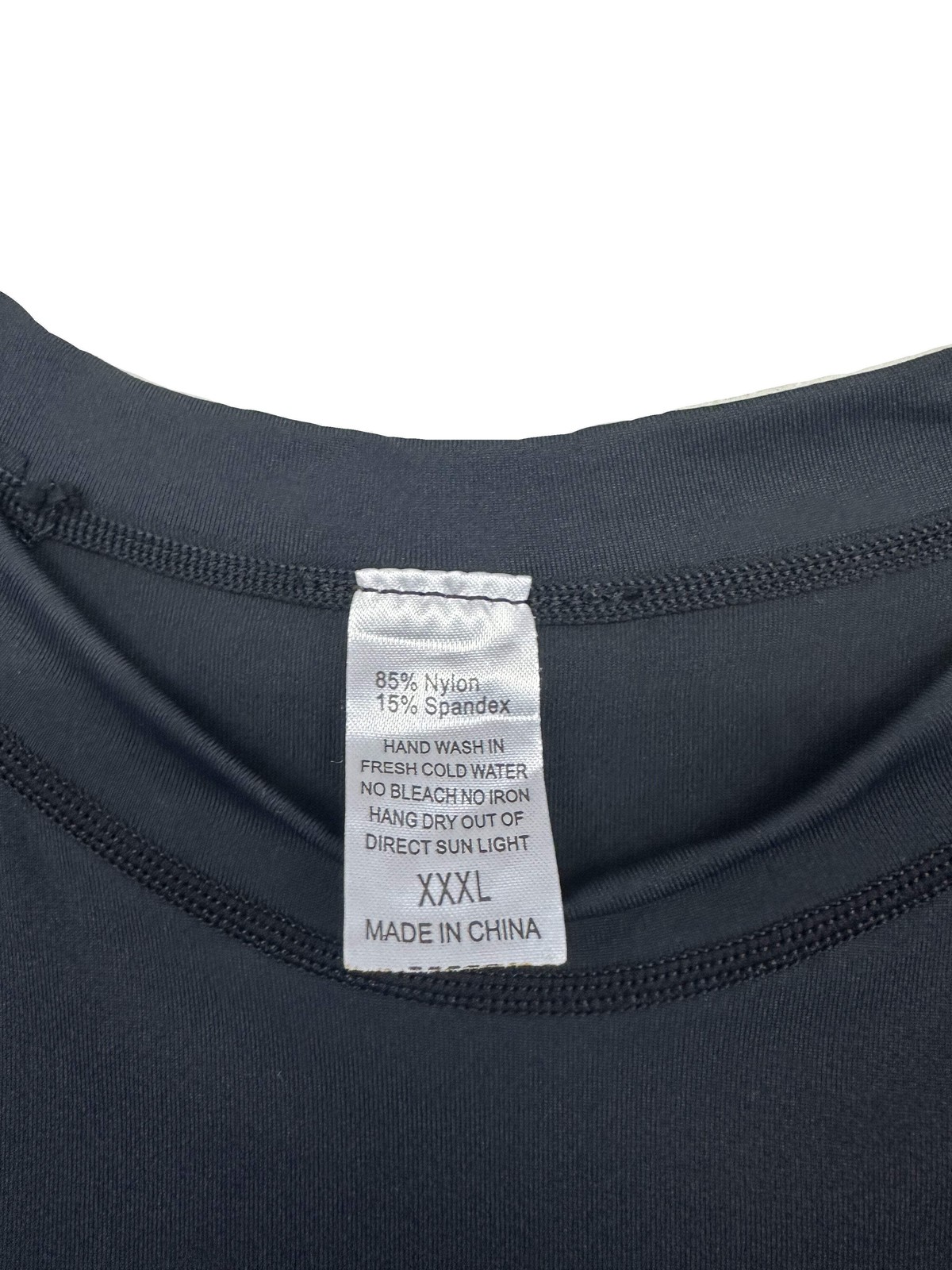 Black Swim Shirt “3XL”