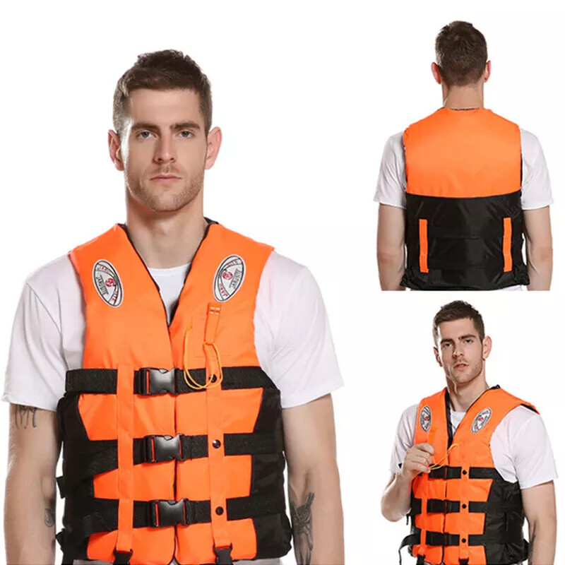 JARUSITE Adult Buoyancy Aid Sailing Canoeing Fishing Life Jacket Vest Preserve