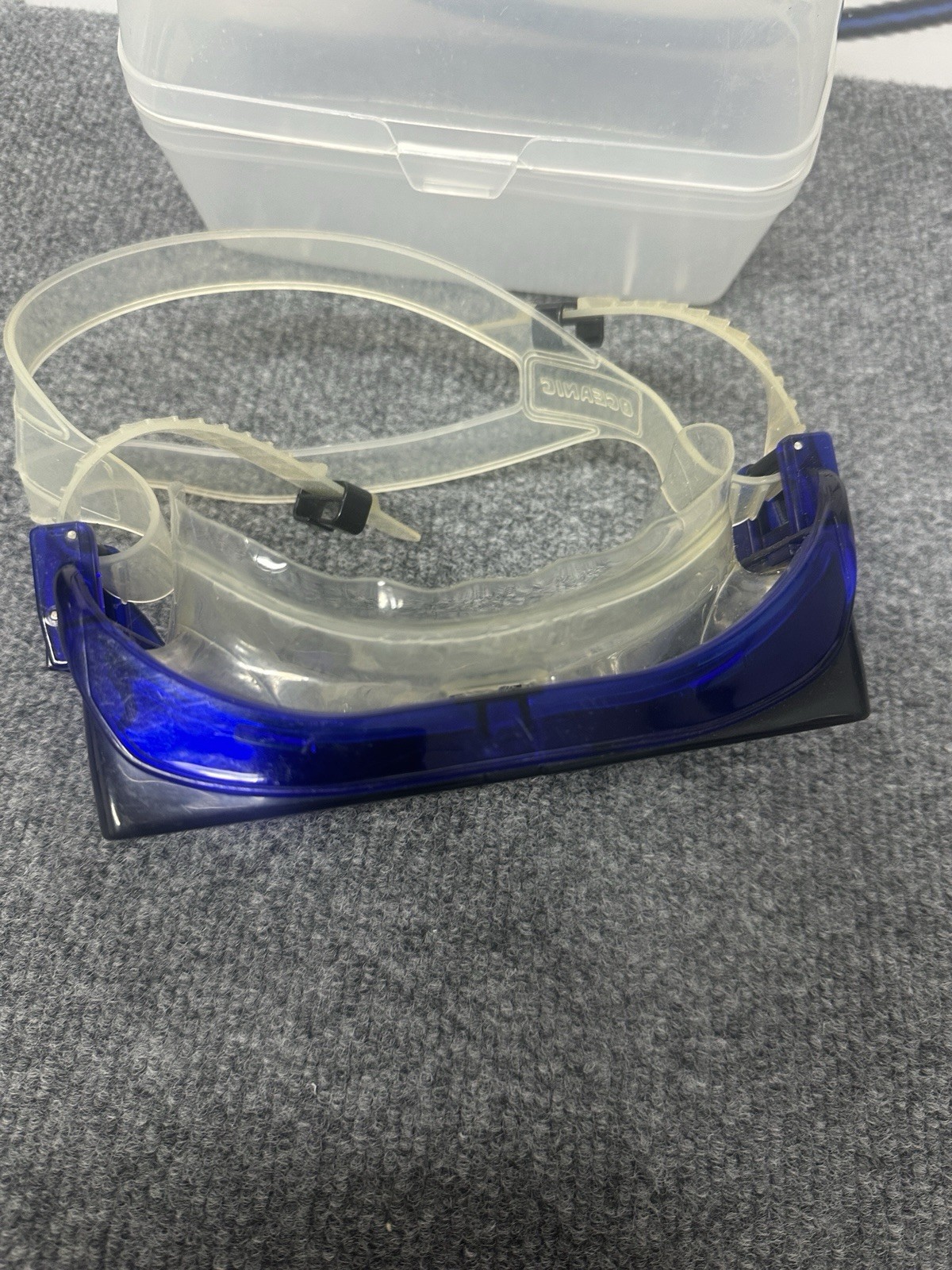 OCEANIC GOGGLES – BLUE – TEMPERED GLASS – FREE SHIPPING!