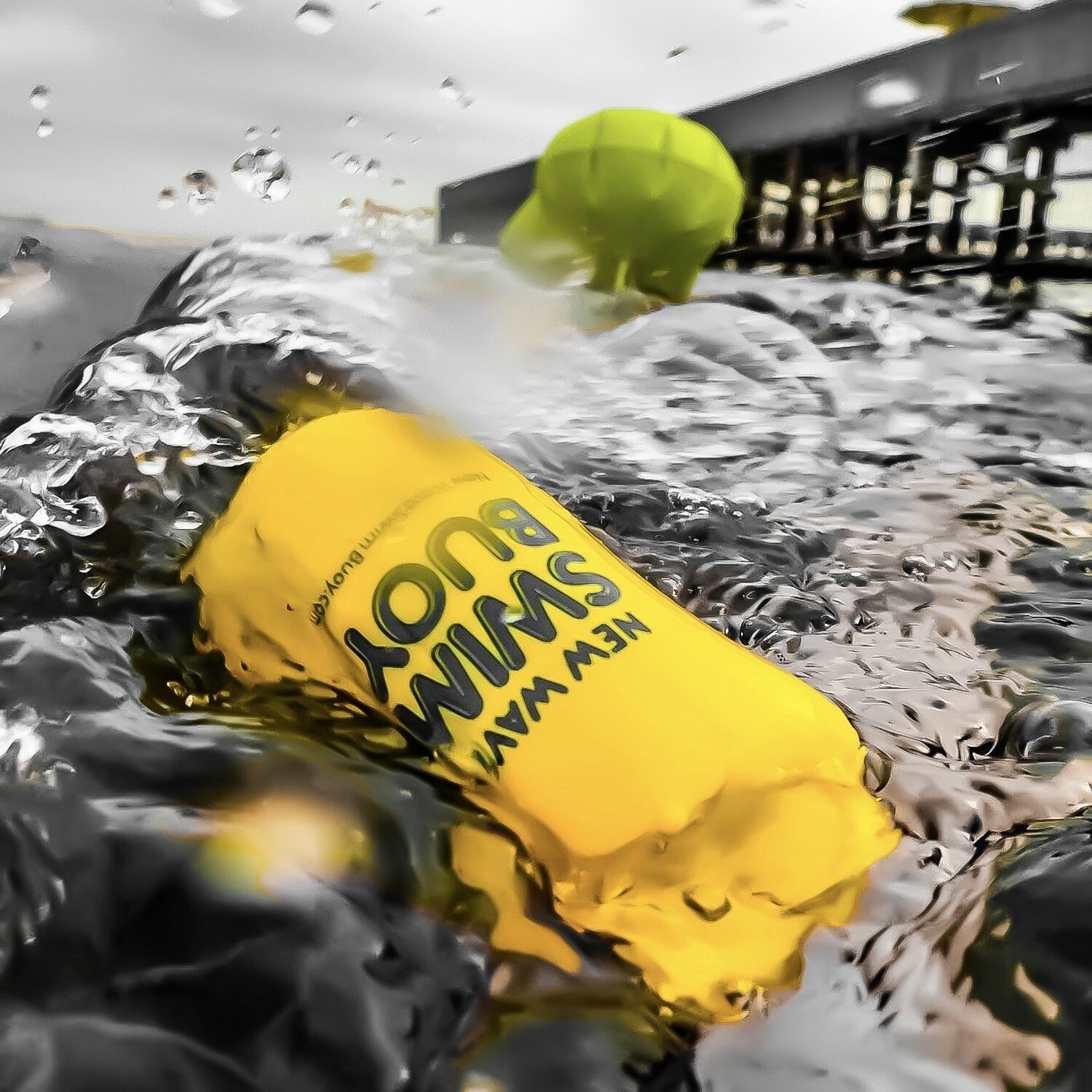 New Wave Swim Buoy Floating Key Chain Buoyant Camera Float