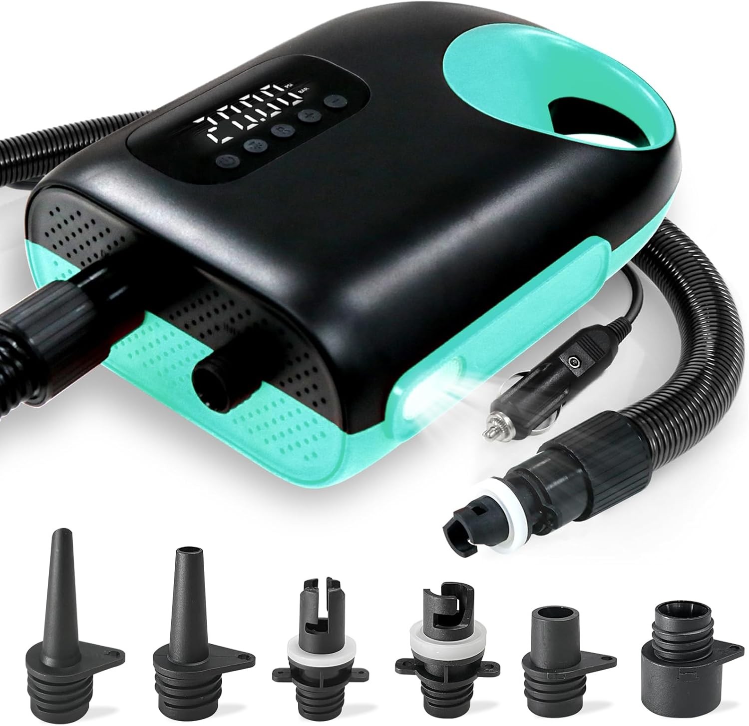 20PSI Paddle Board Pump-Portable Electric SUP Air Pump,110W Paddleboard Pump