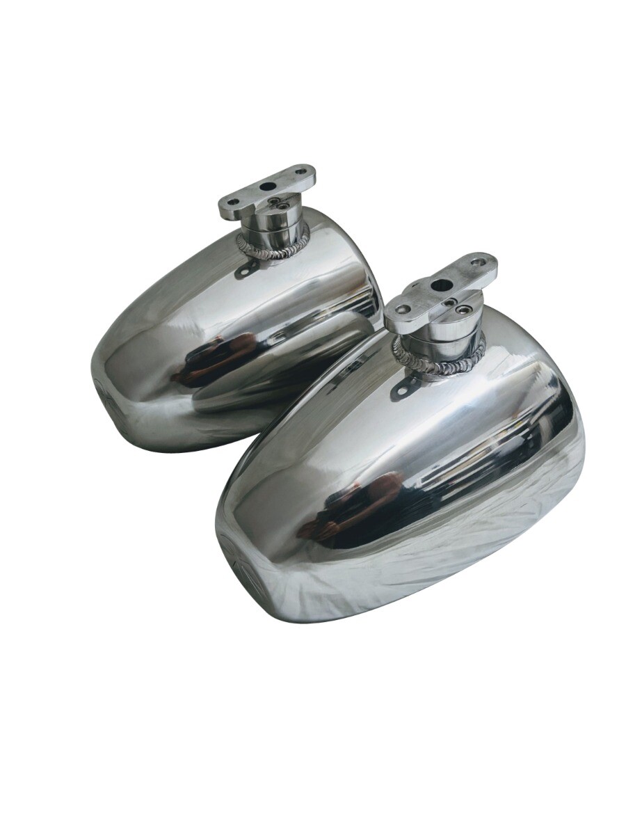 Malibu Illusion X Wakeboard Tower Speaker Can Pods With Mounts-Polished or Black