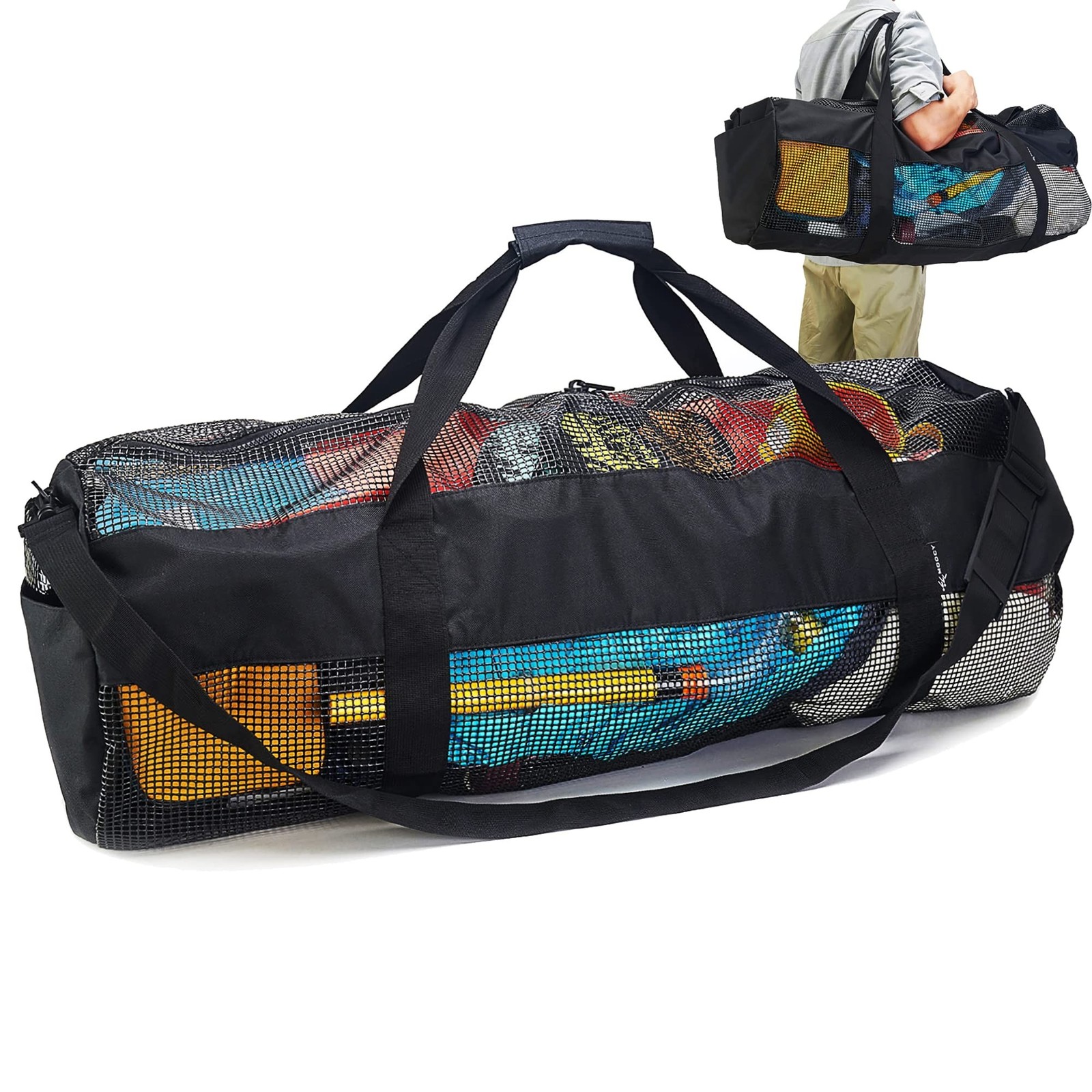 Mesh Dive Bag, Extra Large 37” Duffel for Scuba & Diving Gear | Heavy Duty Gy…
