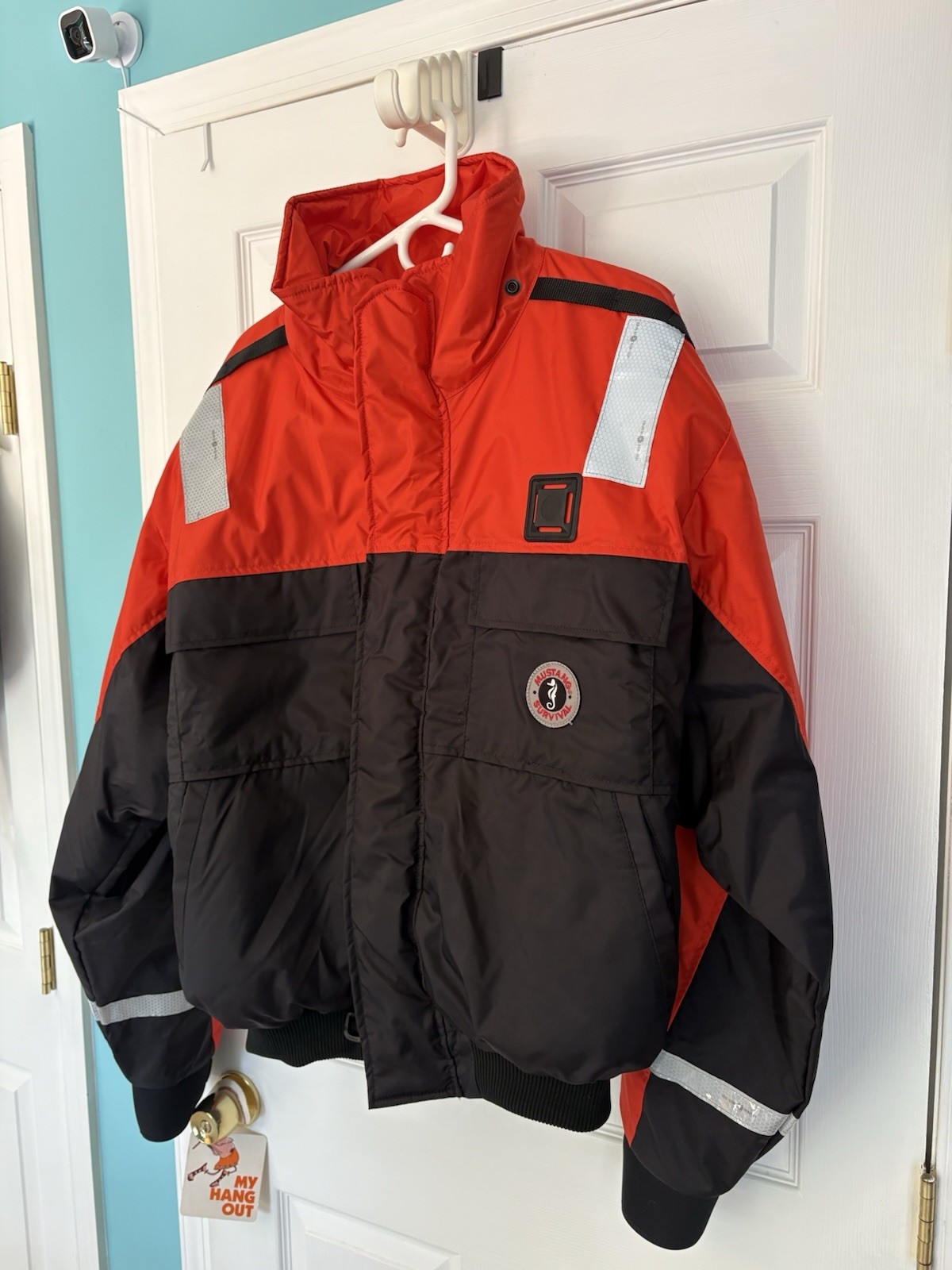 Mustang Survival Float Coat Jacket Adult XXX-Large MJ6214 ORANGE