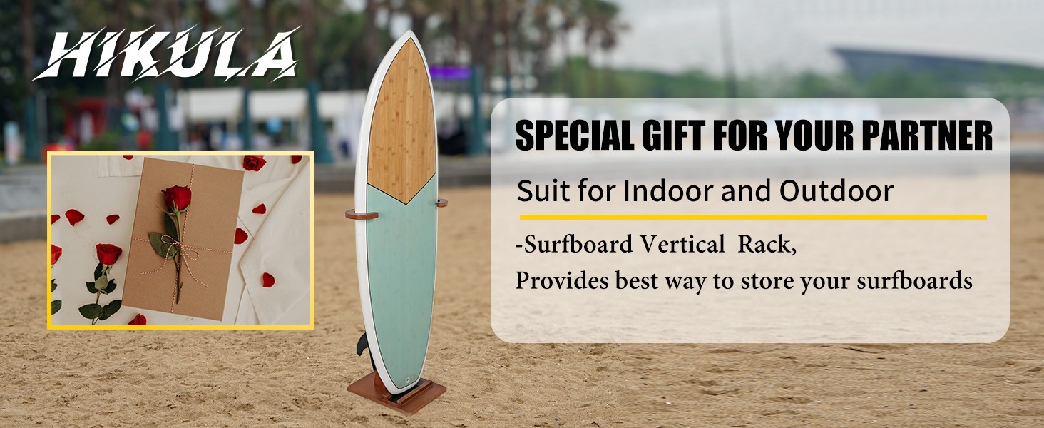 Surfboard Stand Racks, Indoor Display Stand Shortboard and Longboard Organizer