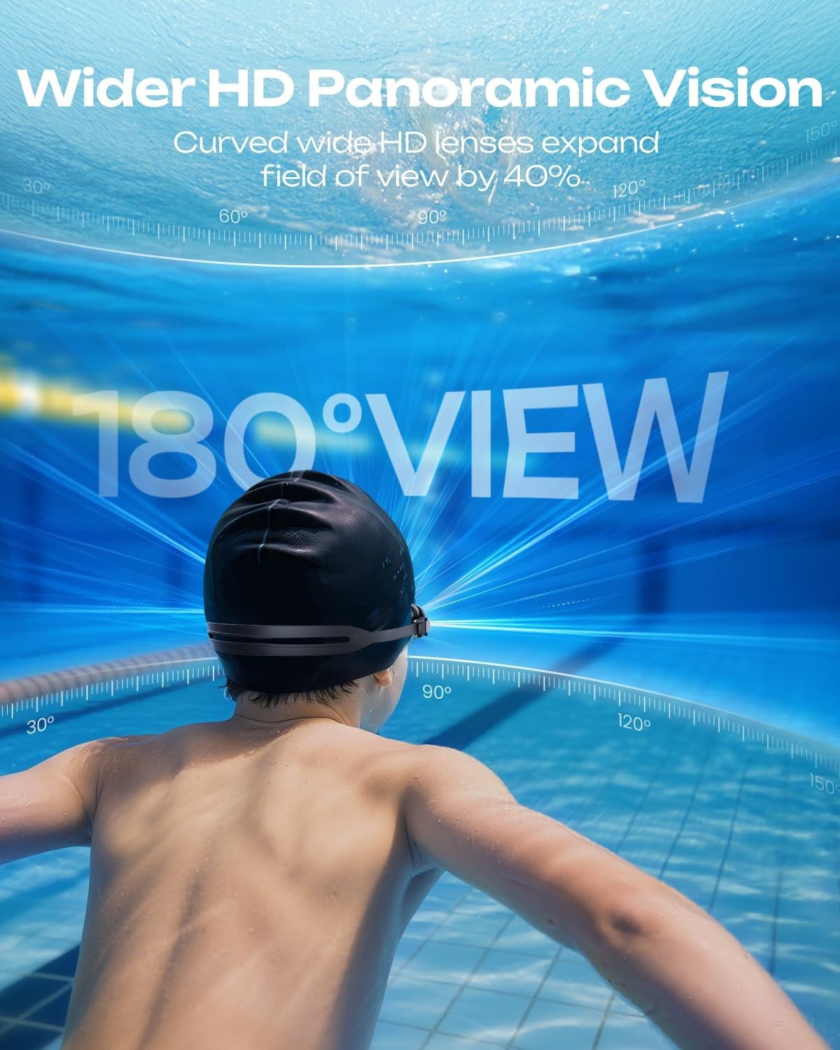Kids Swim Goggles Fits 614 Age AntiFog UV Protection Leakproof Pool Swimming