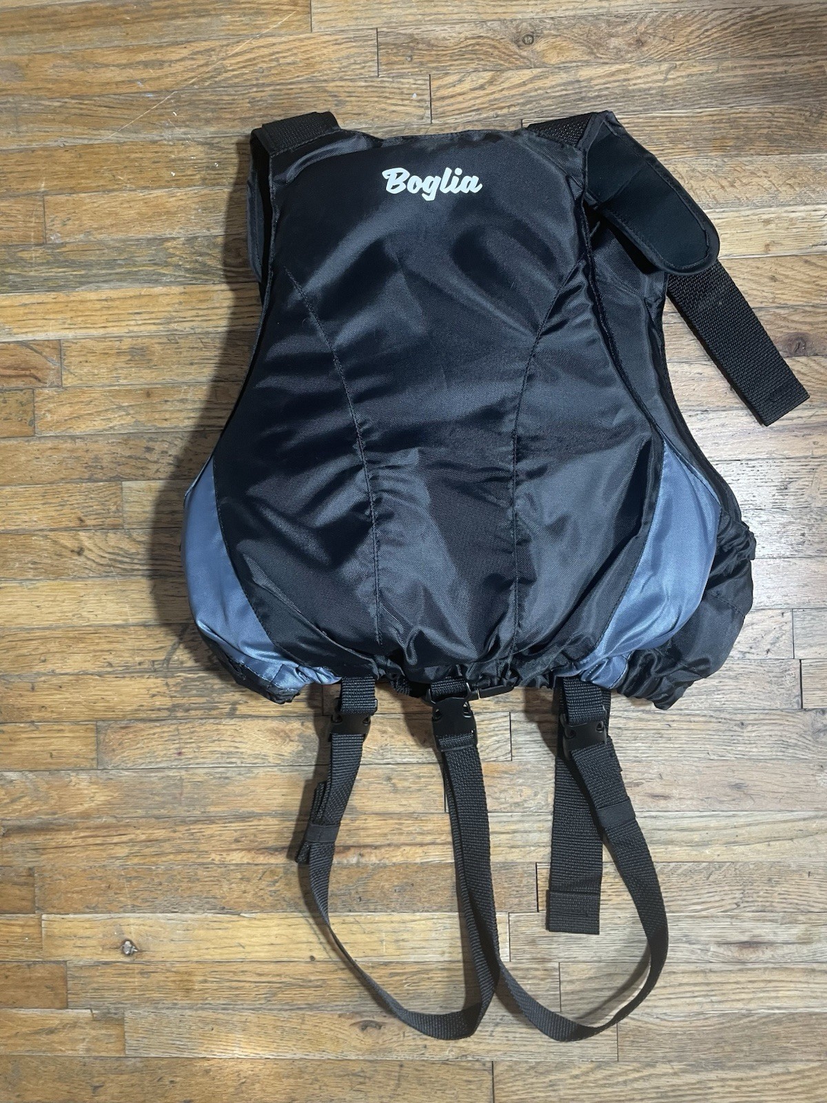 Boglia BFJ003 Swim Vest Fishing Jacket Size Med/L PVC Floatation Adjustable