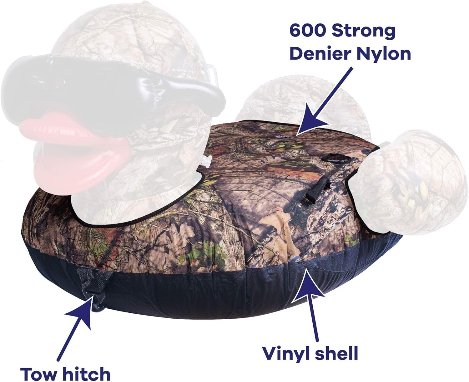56794-BB Towable Tuff Duck, 6 Feet Wide, Holds Up to 400 Pounds Premium