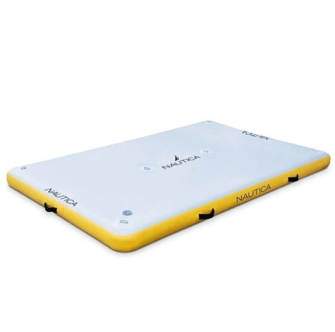 Nautica 8′ X 5′ Inflatable Floating Dock – Pump & Storage bag included