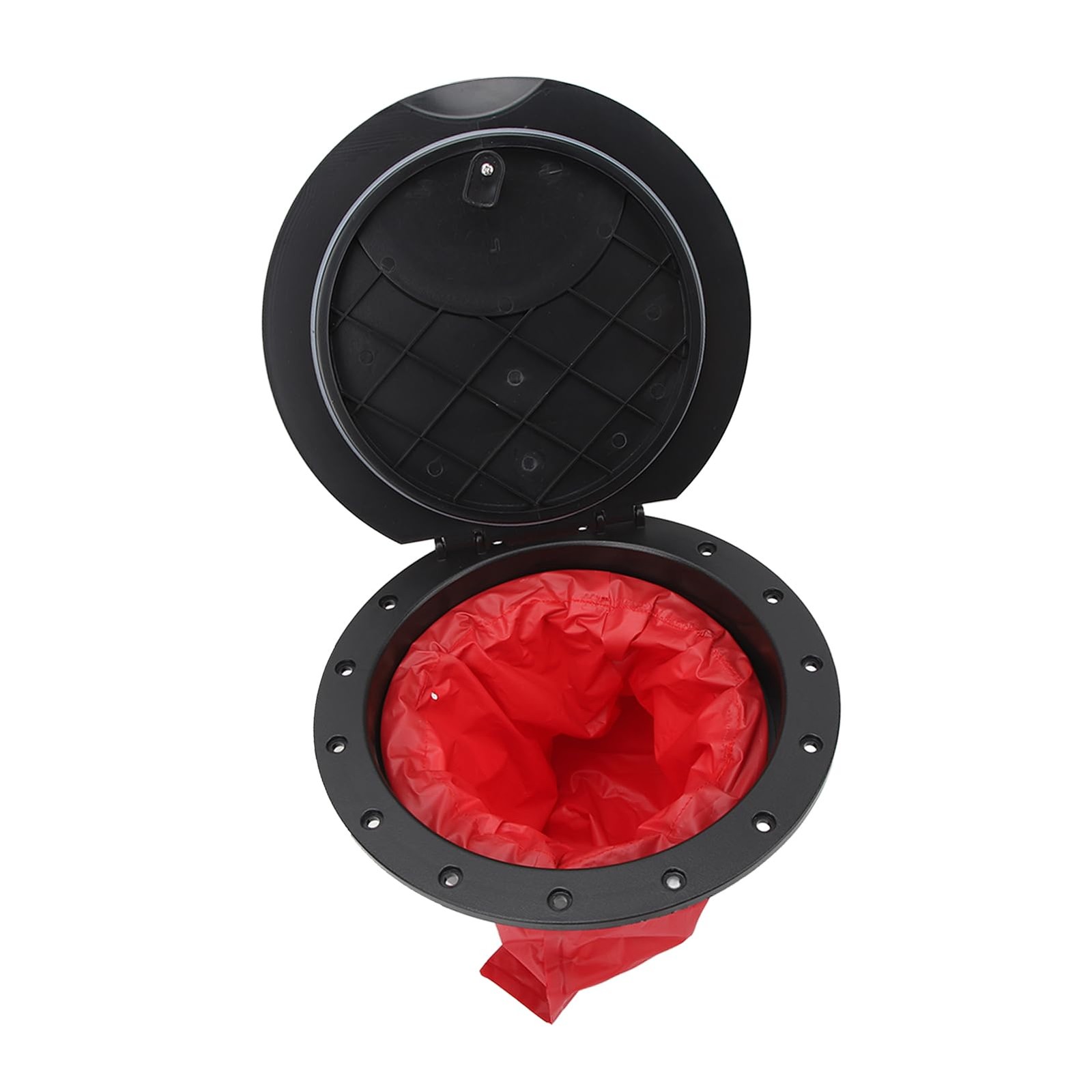 11.2 Inch Black Deck Plate Kit Hatch Storage Bag Kayak Boat Fishing Rigging