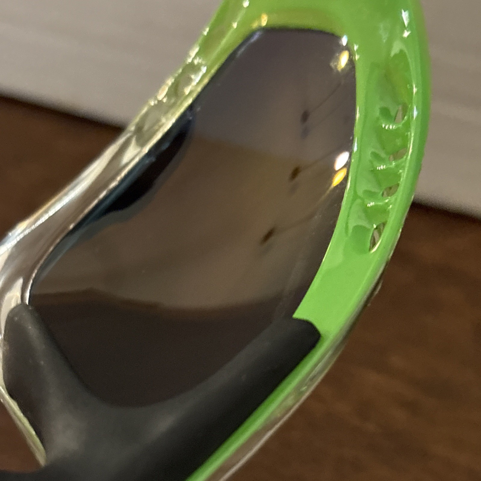 Pro Goggles Green Fade Frame/Revo Lens Sunglasses PWC Jetski With Case