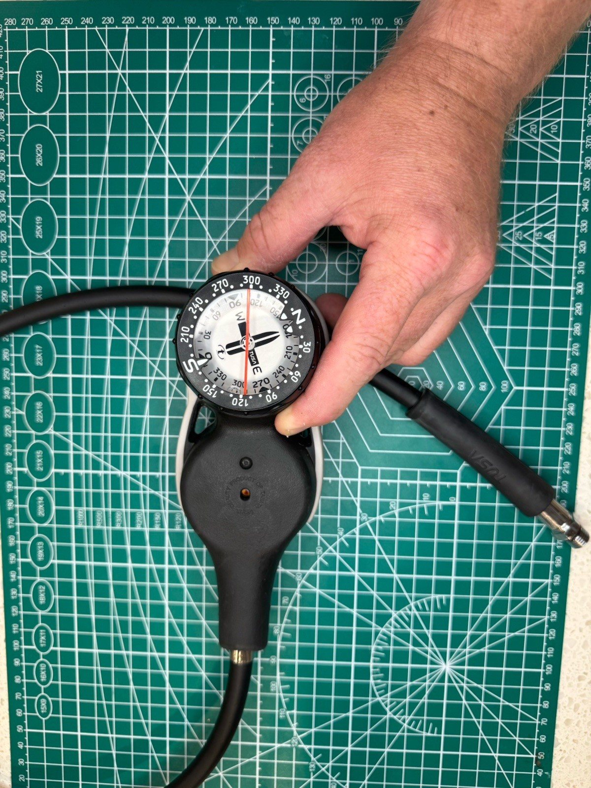Tusa Element 3 Gauge Console- ONE LOGGED DIVE