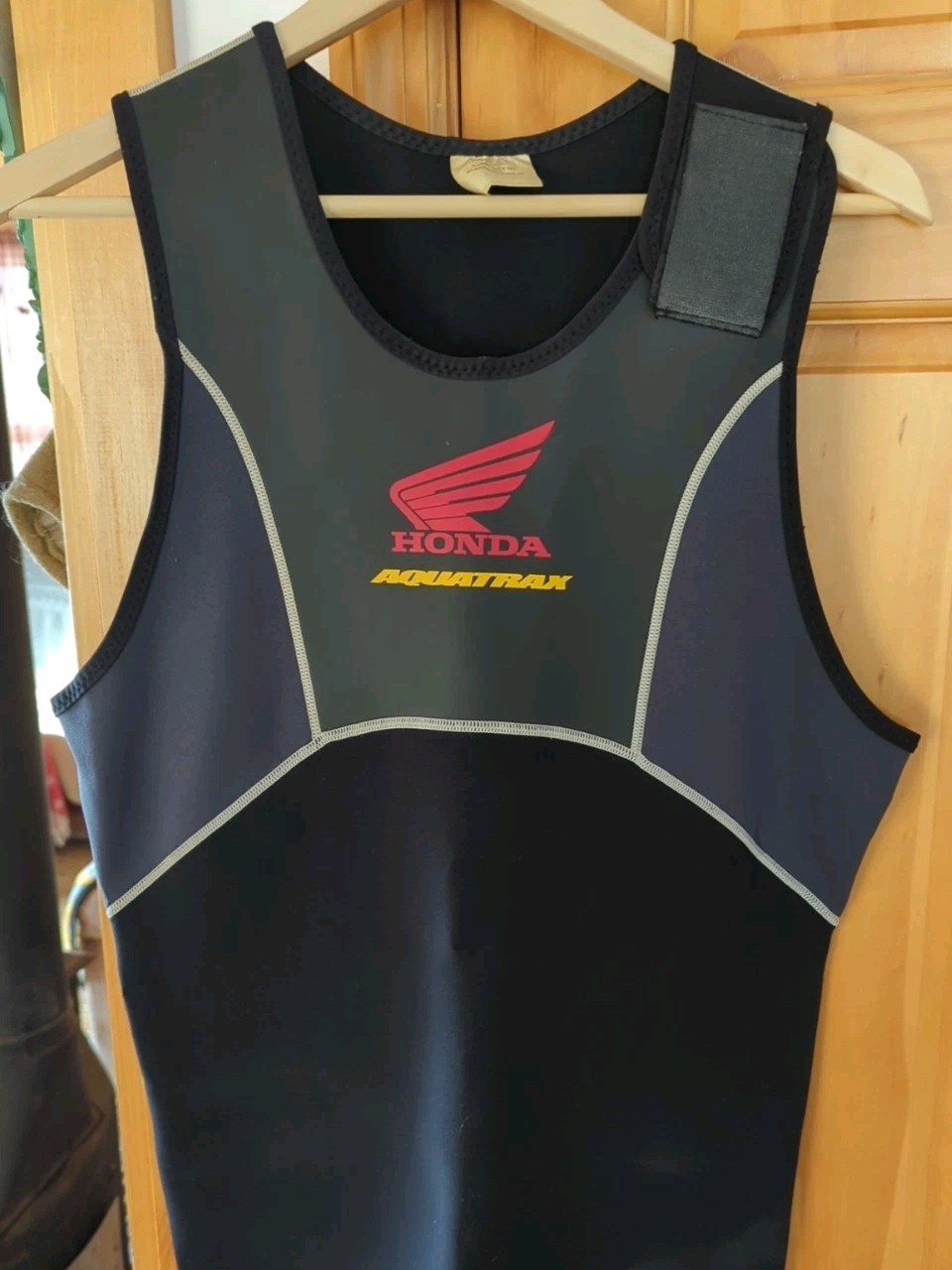 Honda JET SKI Slippery When Wet Aquatrax Full Body – No Sleeve Wetsuit MENS 2XL